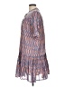 Oliphant Chevron-herringbone Blue Casual Dress Size L - photo 5