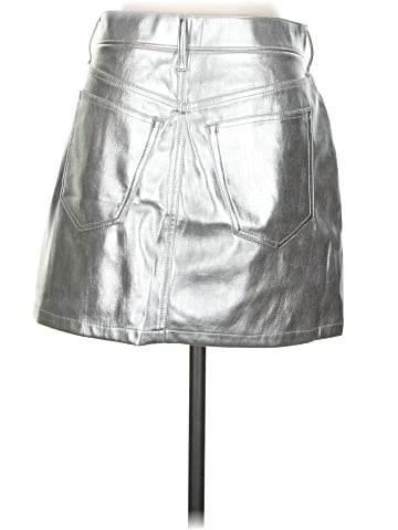 Abercrombie & Fitch Faux Leather Skirt (view 2)