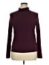 Gap Burgundy Long Sleeve Turtleneck Size XL - photo 1