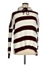 rue21 100% Acrylic Stripes Burgundy Pullover Sweater Size XL - photo 1