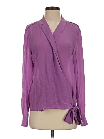 Banana Republic Heritage Collection Long Sleeve Silk Top (view 1)