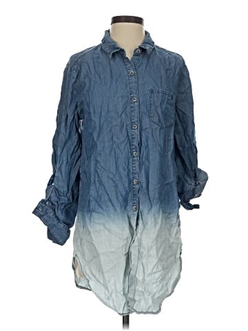 Holding Horses Long Sleeve Button-Down Shirt (view 1)