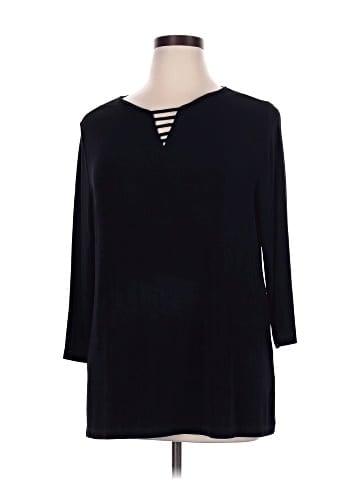 Travelers by Chico's 3/4 Sleeve Top (view 1)
