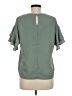 Monteau Green Short Sleeve Top Size M (petite) - photo 2