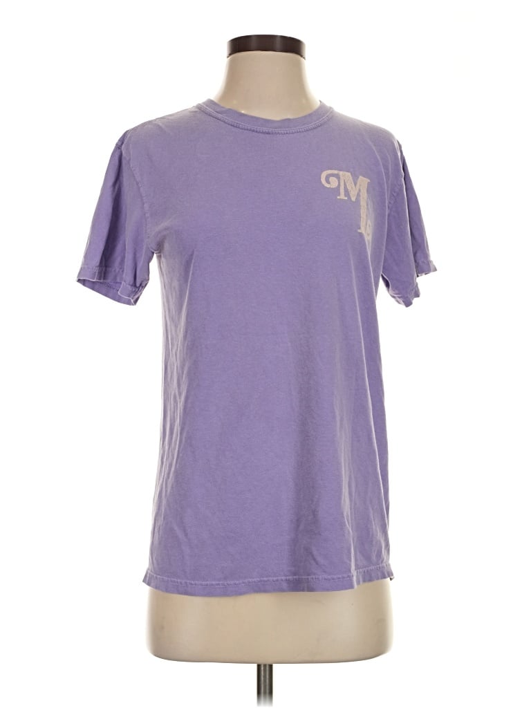 Pre-owned Comfort Colors Short Sleeve T-shirt In Purple