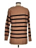 Ann Taylor LOFT Stripes Brown Pullover Sweater Size M - photo 2