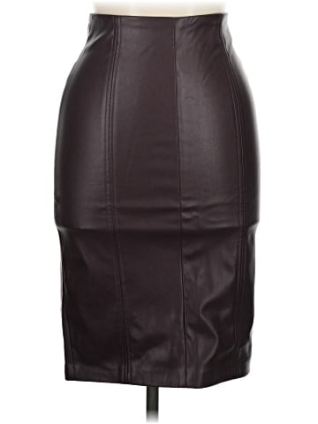 Reserved Faux Leather Skirt (view 1)