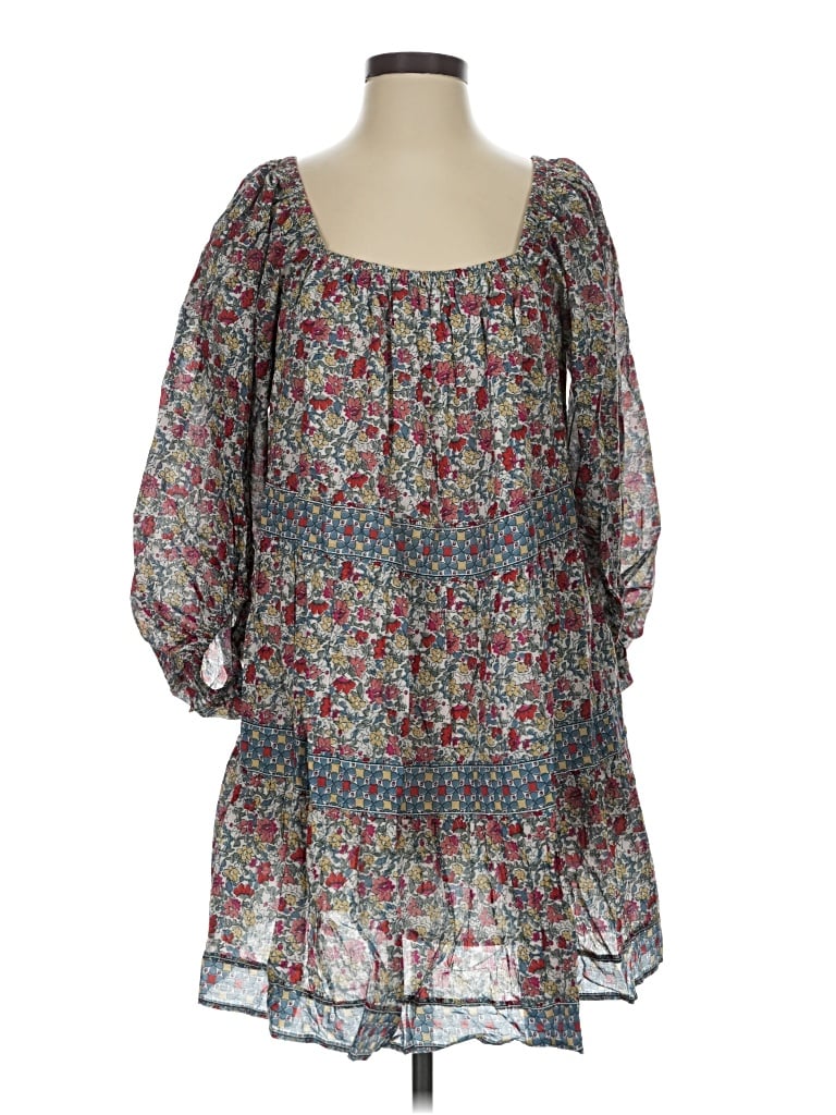 Pre-owned Cleobella Casual Dress In Gray