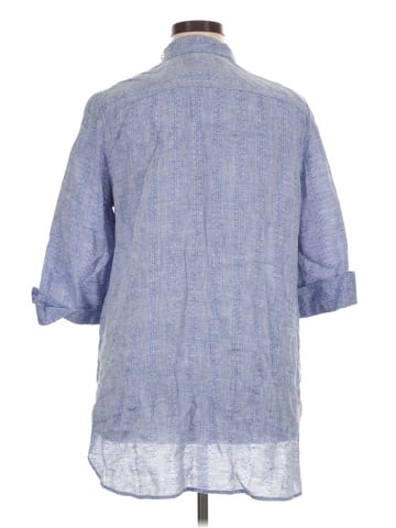 Chico's 3/4 Sleeve Button-Down Shirt (view 2)