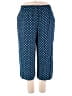 Ruby Rd. 100% Rayon Polka Dots Blue Casual Pants Size 2X - photo 1