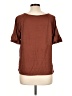 Max Studio Brown Short Sleeve T-Shirt Size XL - photo 2