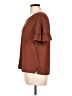 Max Studio Brown Short Sleeve T-Shirt Size XL - photo 5