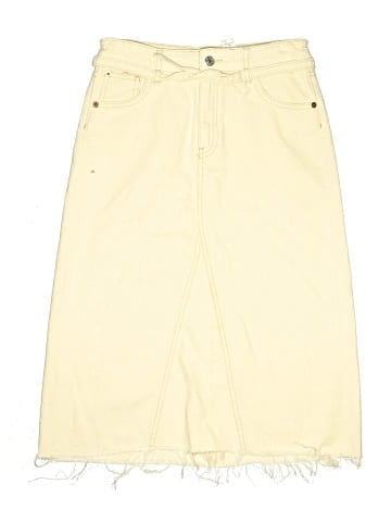 Zara Denim Skirt (view 1)