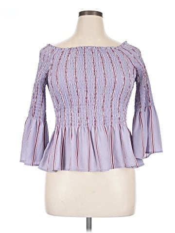 Candie's 3/4 Sleeve Blouse (view 1)