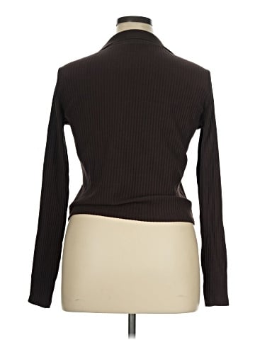 Monki Long Sleeve Polo (view 2)