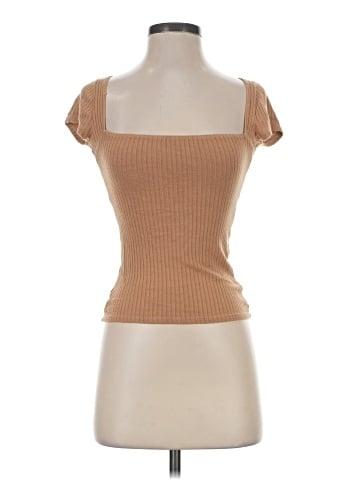 Reformation Jeans Short Sleeve Turtleneck (view 1)
