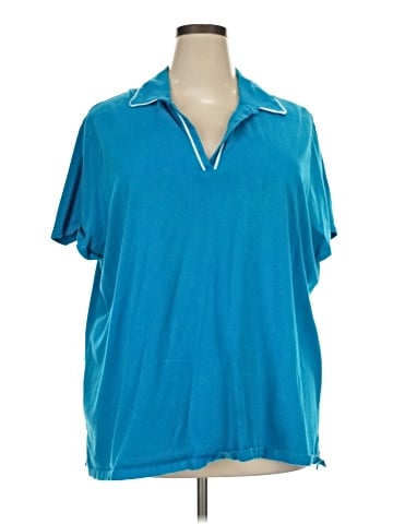 Liz & Me Short Sleeve Blouse (view 1)