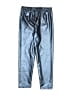 Truly Me 100% Polyester Metallic Silver Track Pants Size S (kids) - photo 2