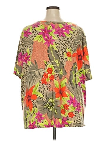Liz & Me Short Sleeve Blouse (view 2)