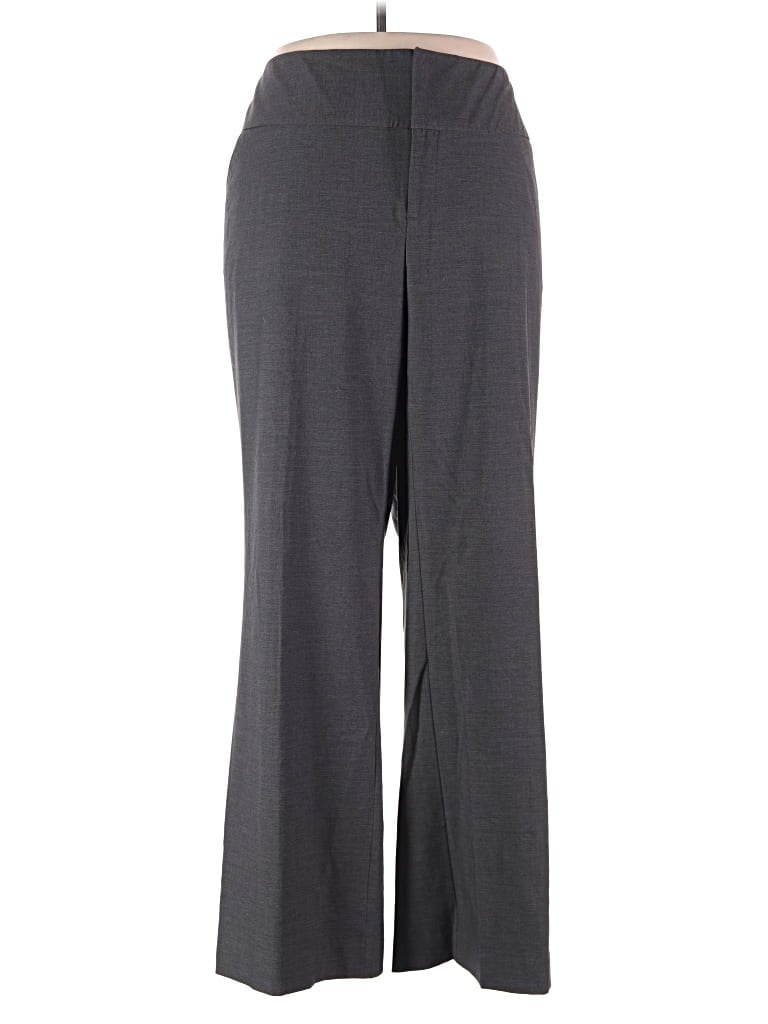 Pre-owned Elle Dress Pants In Gray