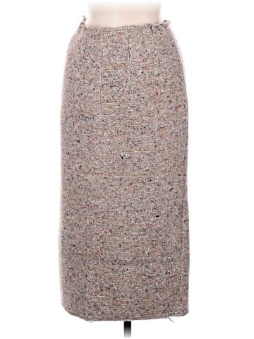 Acne Studios Wool-Blend Tweed Midi Skirt (view 1)