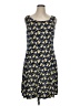 Perceptions Stars Blue Casual Dress Size XL - photo 1
