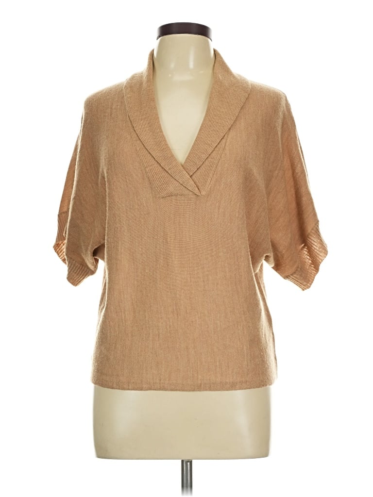 Pre-owned Coldwater Creek Pullover Sweater In Tan
