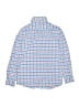 Vineyard Vines Performance 100% Nylon Checkered-gingham Blue Long Sleeve Button-Down Shirt Size 8 - 10 - photo 2