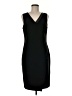 St. John Solid Black Cocktail Dress Size 6 - photo 1