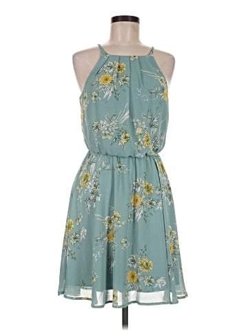 Blue Rain Casual Dress (view 1)