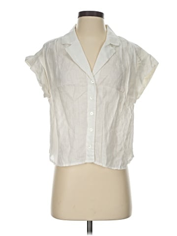 Veronica Beard Sleeveless Button-Down Shirt (view 1)