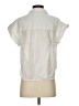 Veronica Beard 100% Linen Ivory Sleeveless Button-Down Shirt Size S - photo 2