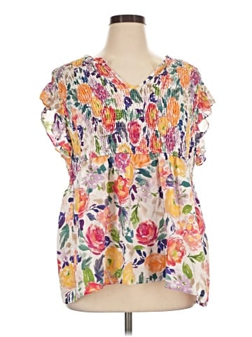 Hayden Short Sleeve Blouse (view 1)