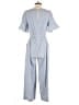 Ann Taylor Solid Blue Jumpsuit Size 2 - photo 2