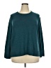 Ella Moss Solid Teal Pullover Sweater Size XXL - photo 1