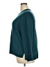 Ella Moss Solid Teal Pullover Sweater Size XXL - photo 5