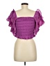 Do & Be 100% Polyester Purple Sleeveless Blouse Size S - photo 2