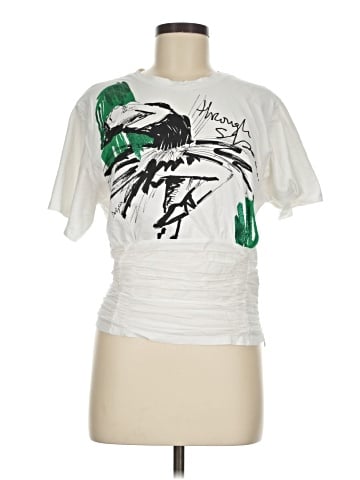 Zara W&B Collection Short Sleeve T-Shirt (view 1)