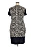 Assorted Brands 100% Polyester Animal Print Black Cocktail Dress Size 3X - photo 2