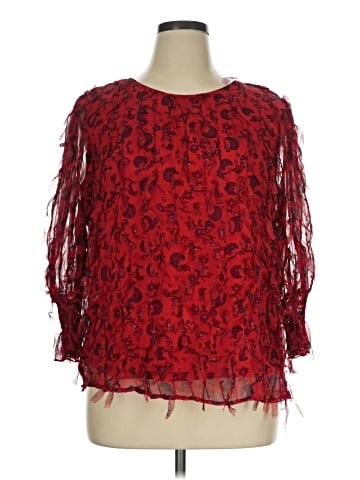 Cato 3/4 Sleeve Blouse (view 1)