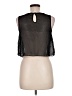Soprano Black Sleeveless Blouse Size M - photo 2