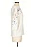 Ann Taylor LOFT Floral Ivory Pullover Sweater Size S - photo 4