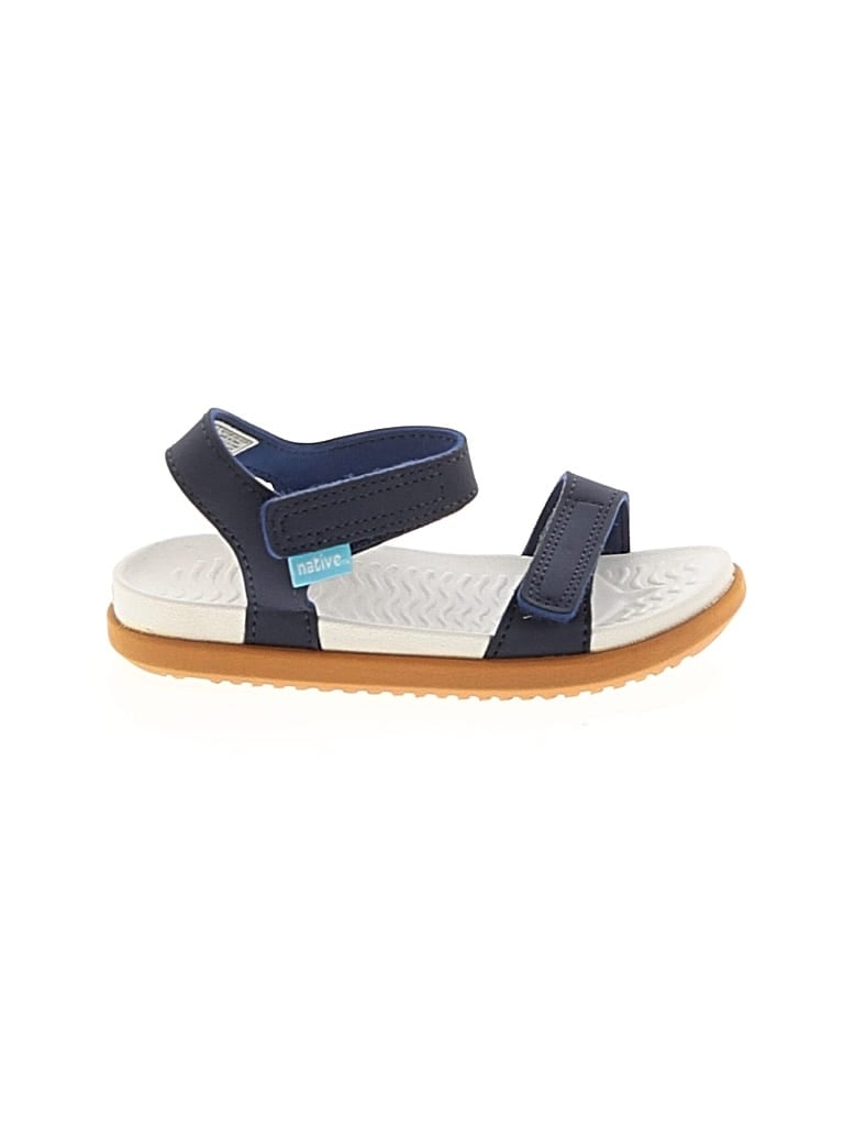 Pre-owned Native Kids' Sandals In Blue
