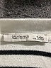 Zara W&B Collection Stripes Ivory Pullover Sweater Size L - photo 7