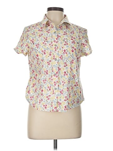 Gloria Vanderbilt Short Sleeve Blouse (view 1)