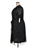 MSK 100% Polyester Polka Dots Black Casual Dress Size 24 - photo 5