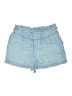 Bella Dahl Blue Denim Shorts Size S - photo 2