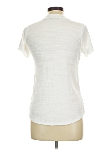 Cable & Gauge Short Sleeve Blouse (view 2)
