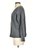 Lucky Brand Metallic Gray Pullover Sweater Size S - photo 5