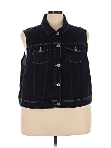 Torrid Denim Vest (view 1)